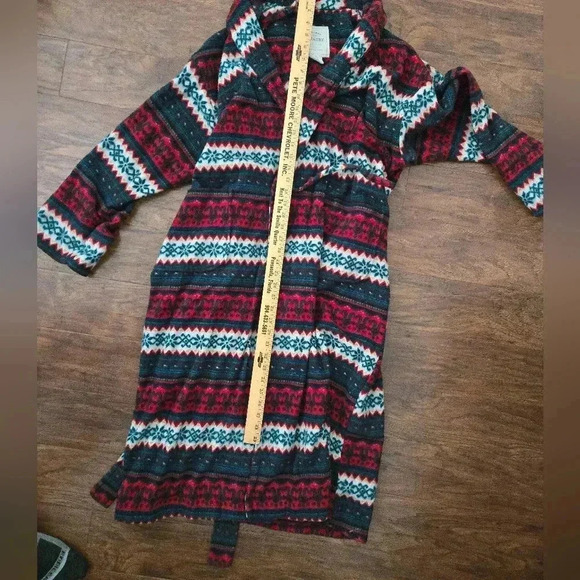 Vintage 90s Victoria Secret Country Womens Size Small Petite Southwestern Flee - Picture 5 of 8